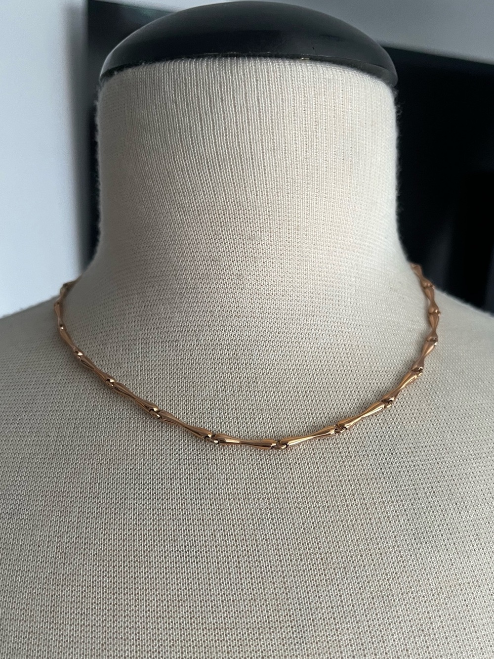 Monica Vinader Nura Reef Necklace 18k Rose Gold Vermeil Adjustable necklace